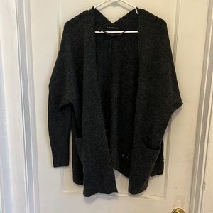 Oversized Chunky Gray Lane Bryant Sweater, Size 14/16